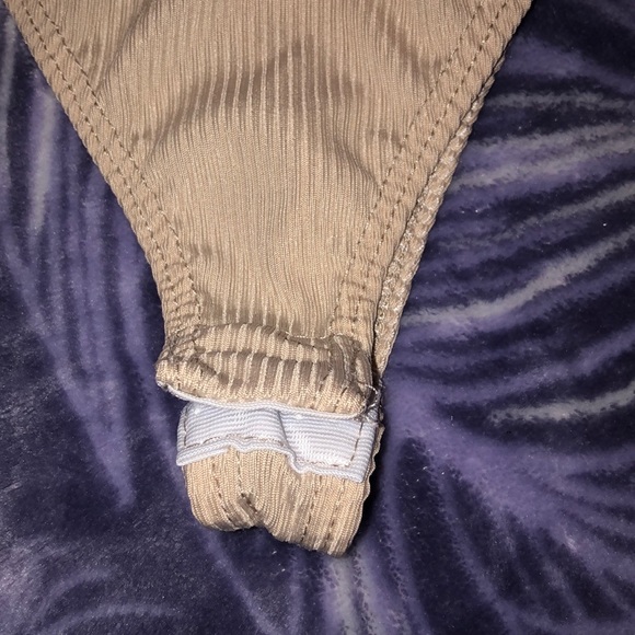 Fashion Nova Ribbed Cream Bodysuit - Picture 3 of 8